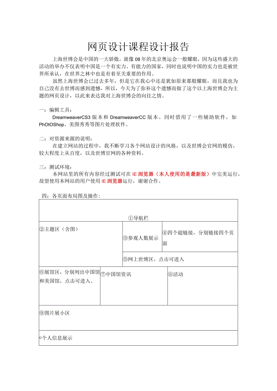 网页设计课程设计报告_4.docx_第2页