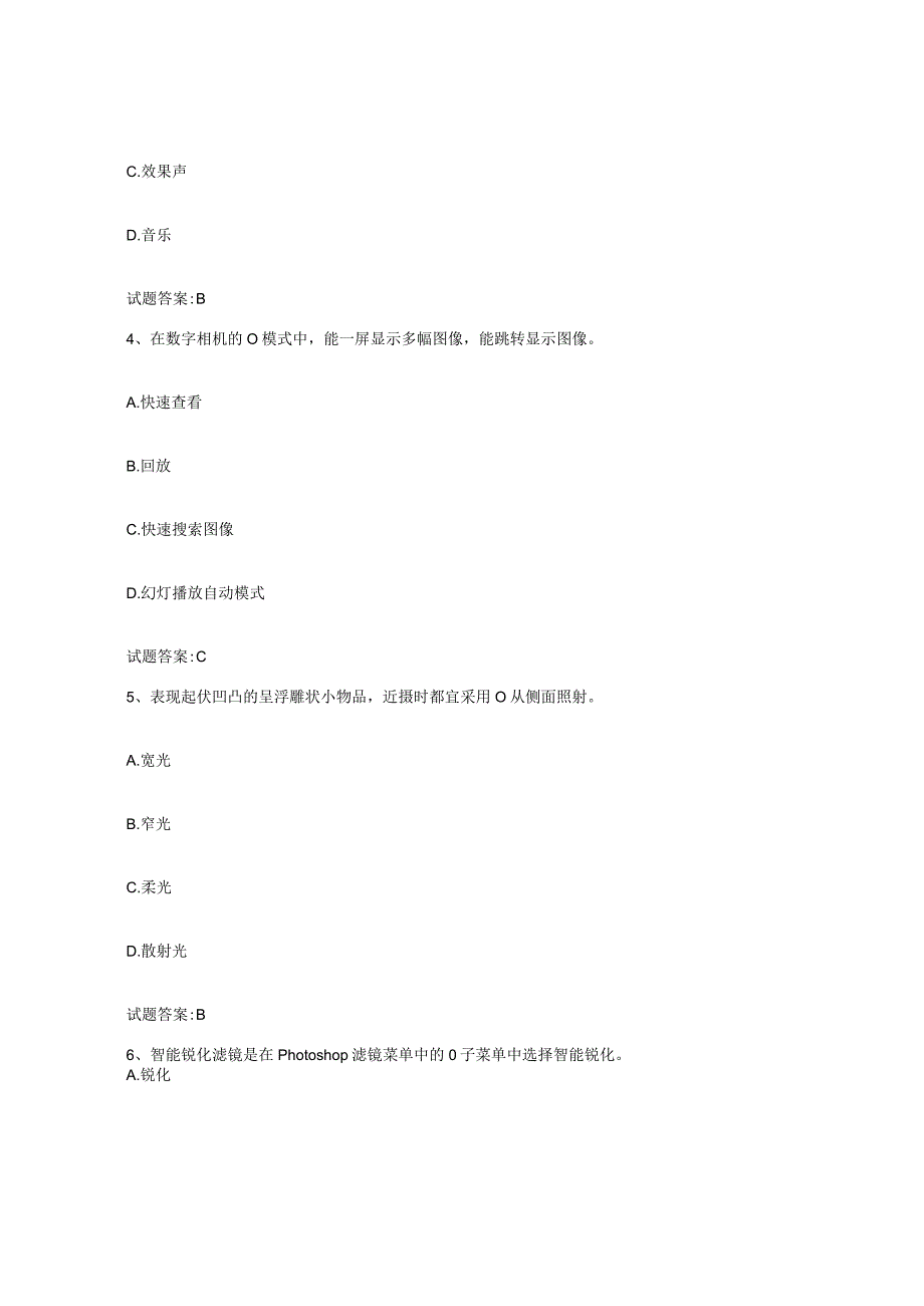 备考2024河南省摄影师资格证考试试题及答案三.docx_第2页