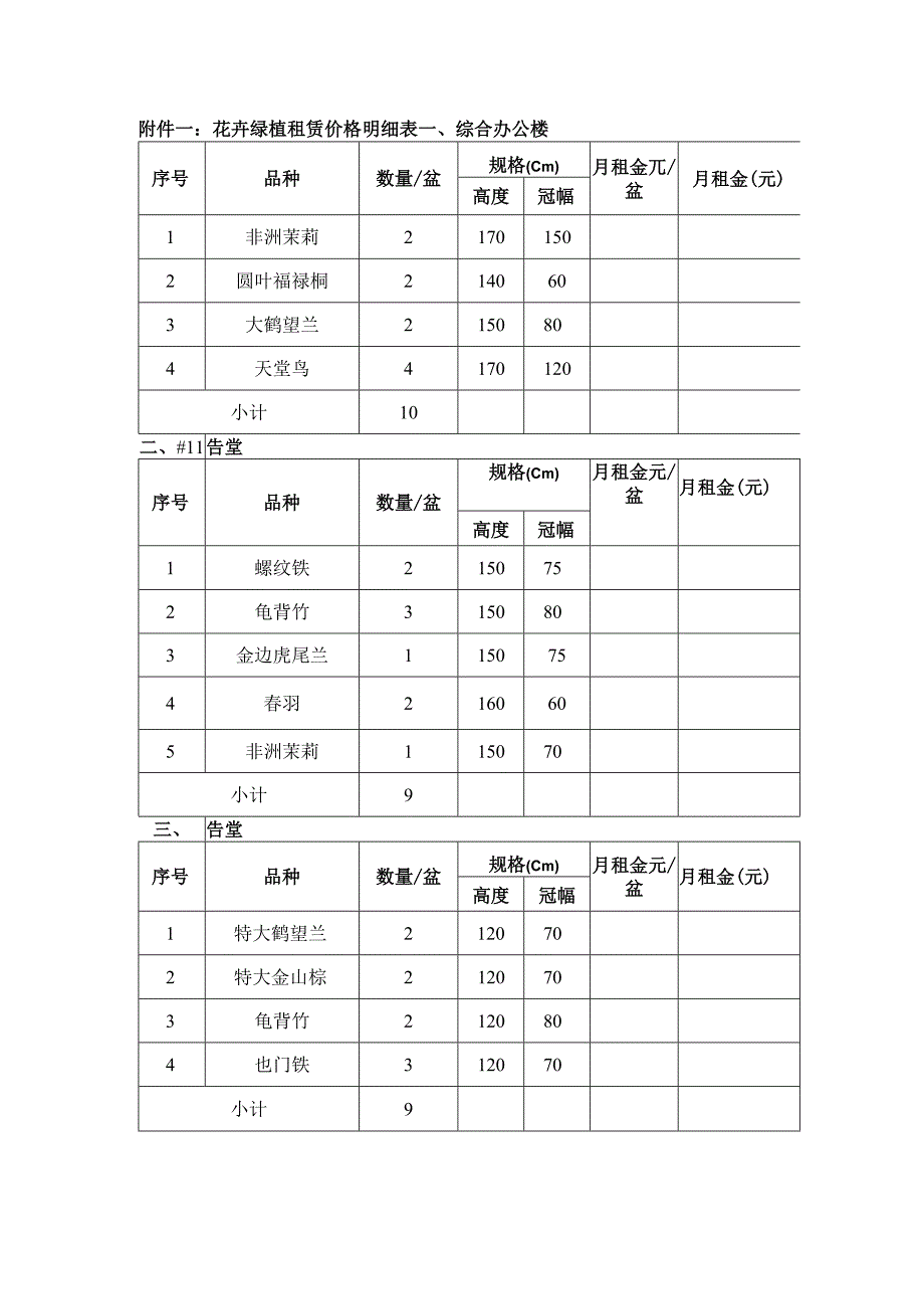 花卉绿植租赁价格明细表.docx_第1页