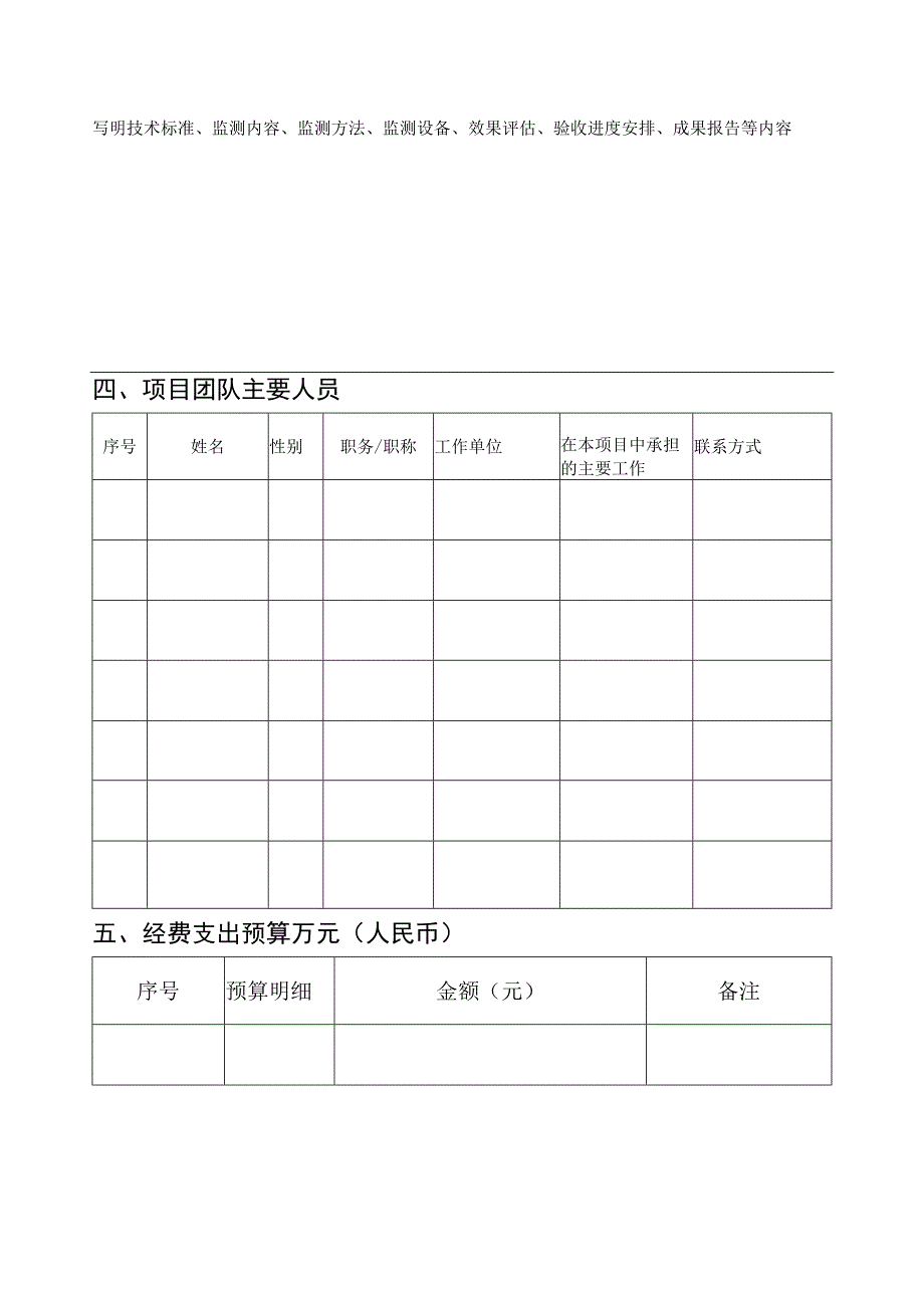 威海市海草床生态修复及科研实验项目验收单位申报表.docx_第2页