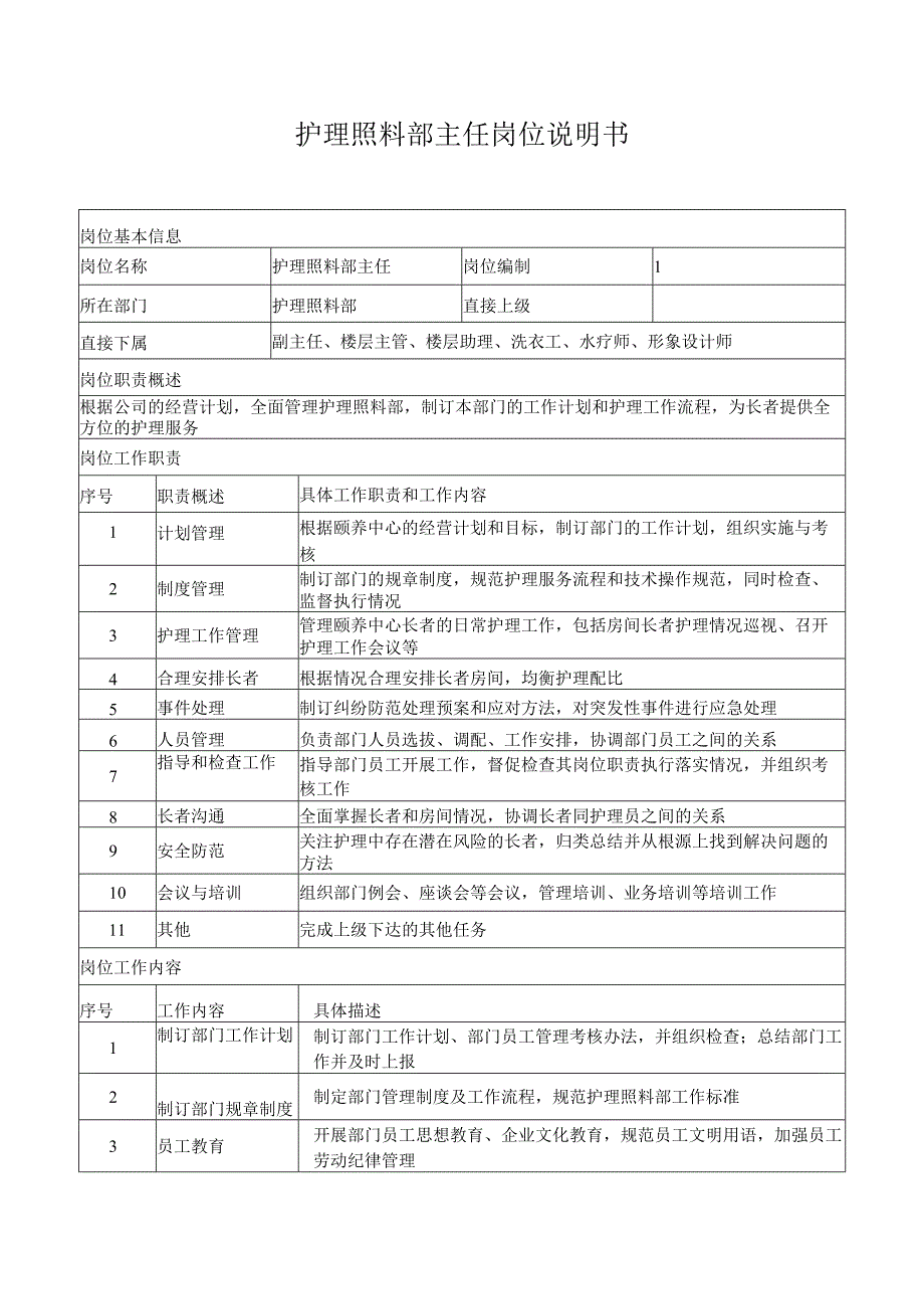 (新)某某养老机构护理照料部工作手册(全汇编).docx_第3页