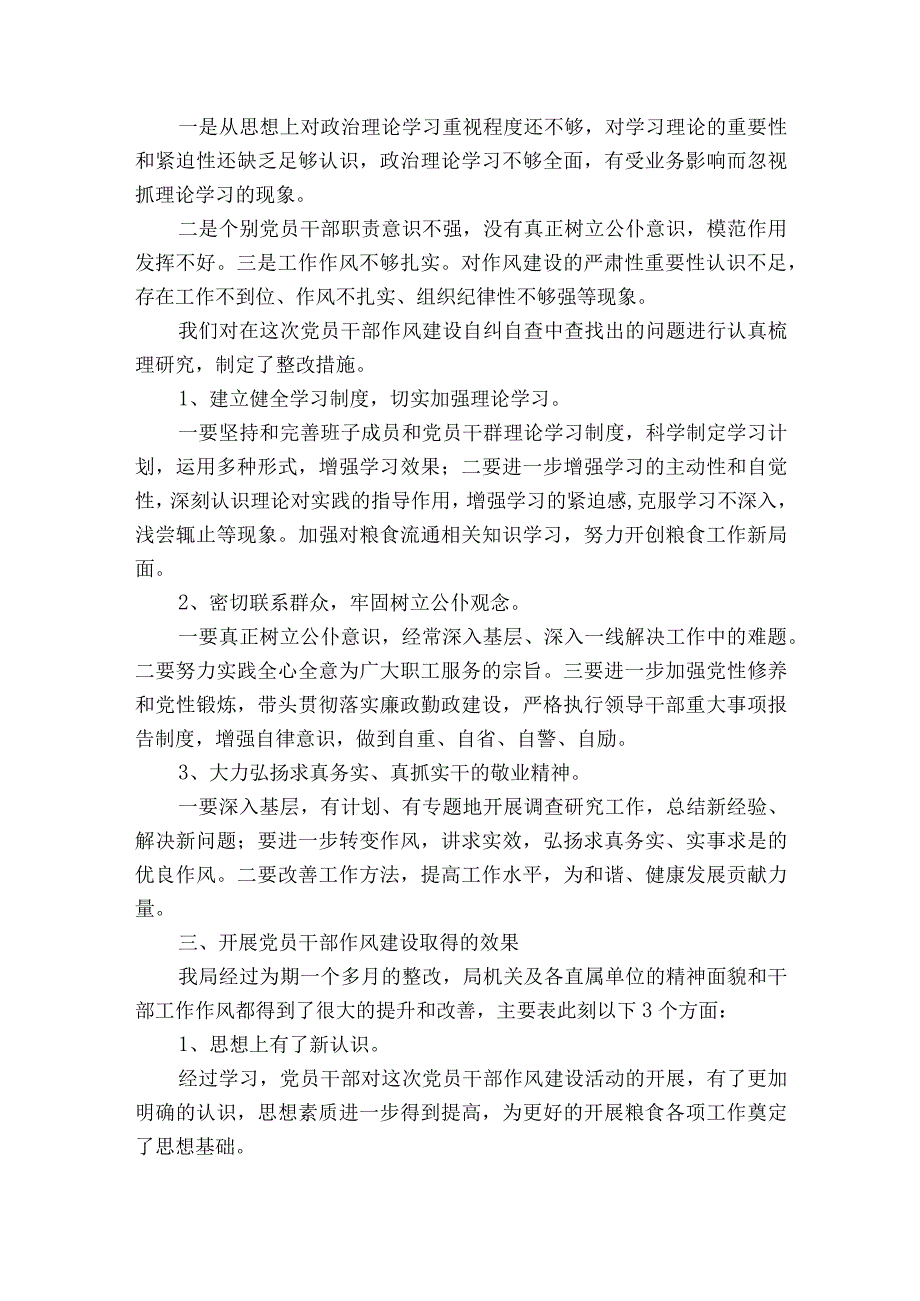 2023年干部作风整顿个人检视剖析材料【9篇】.docx_第2页