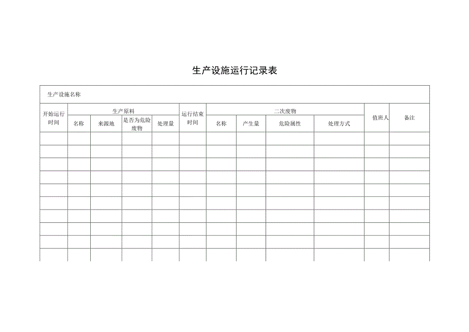 10.【台账】企业环保管理台账（8页）.docx_第2页