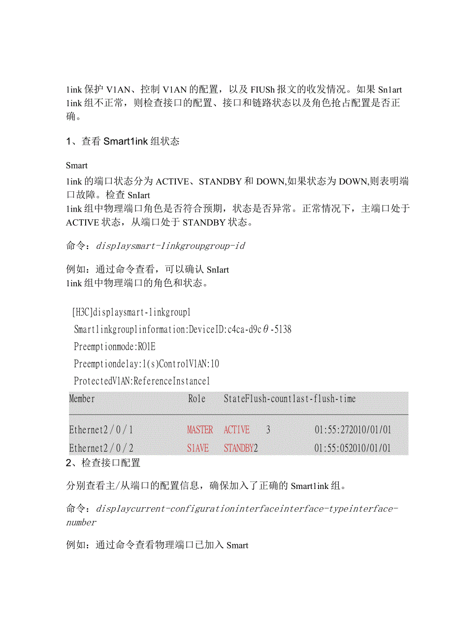 2020网络Smart Link故障处理过程.docx_第2页