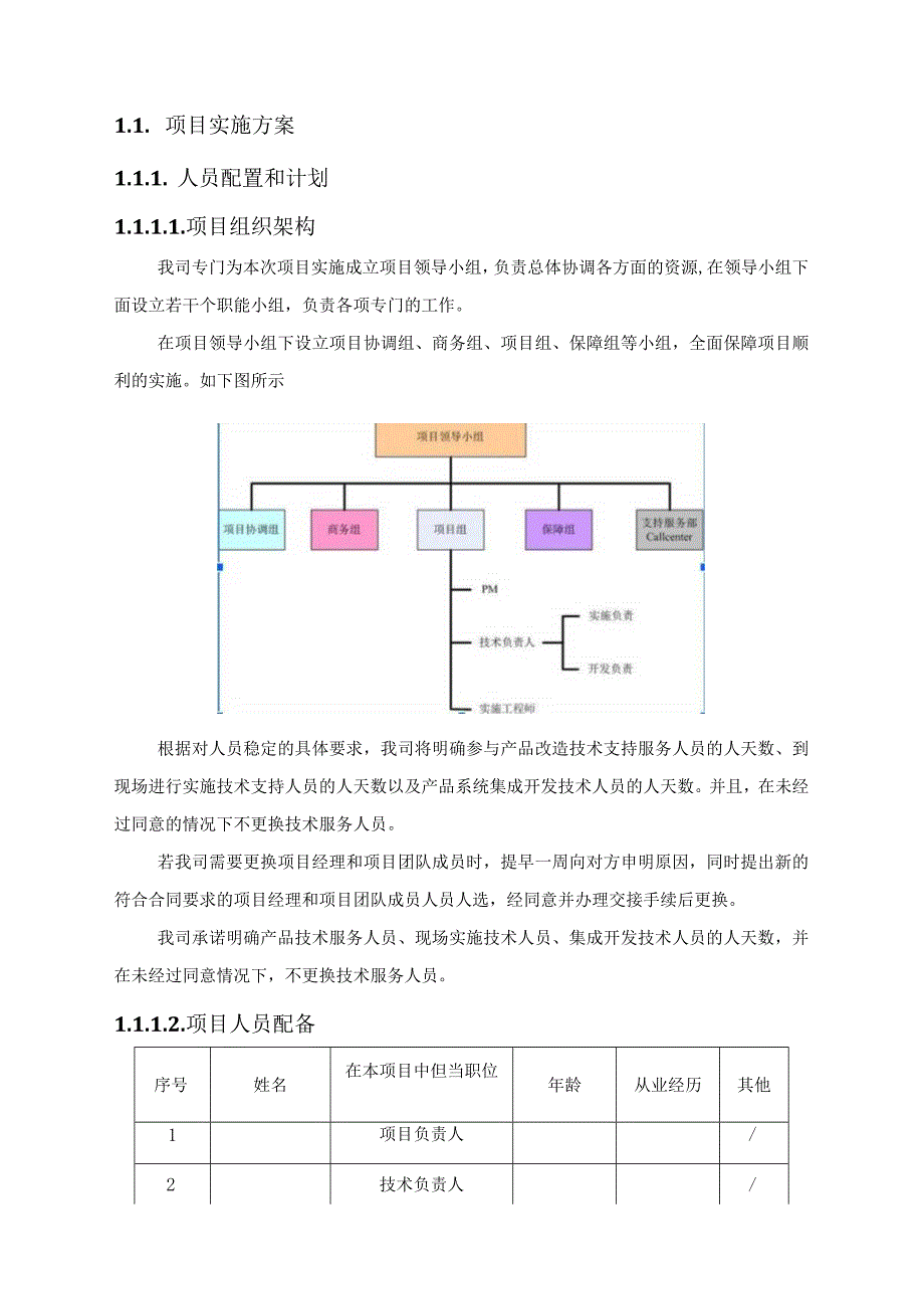 2022年采购项目投标实施技术方案（纯方案26页）.docx_第2页