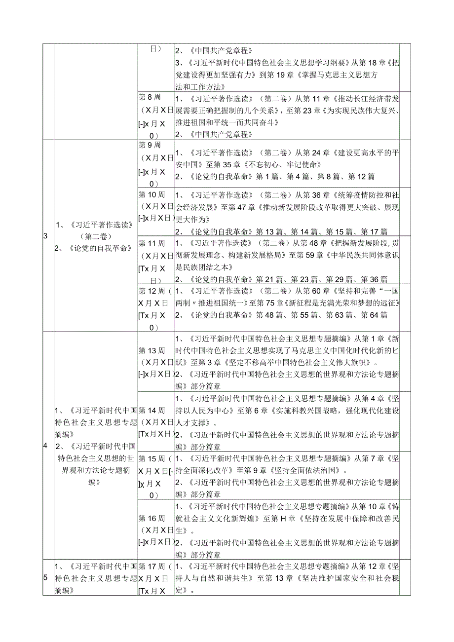 2023年主题教育学习计划内容清单.docx_第2页