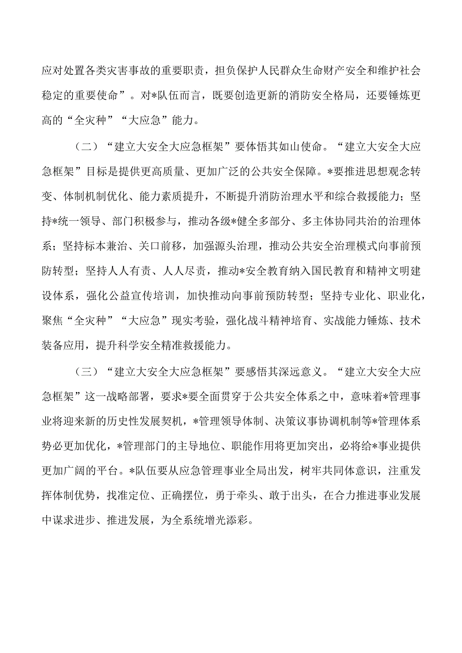 构建新时代大安全大应急框架体会发言.docx_第3页