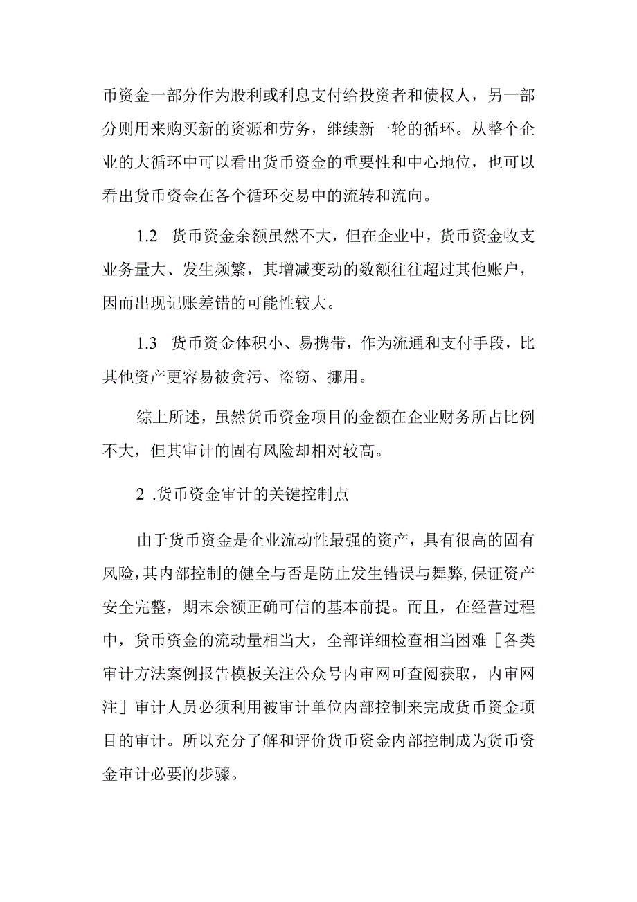 货币资金审计关键控制点.docx_第2页