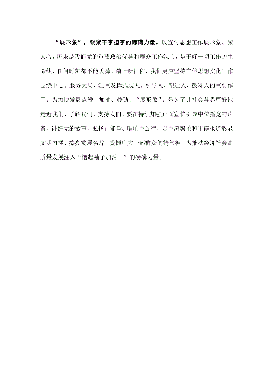 贯彻对宣传思想文化工作重要指示心得体会发言.docx_第3页