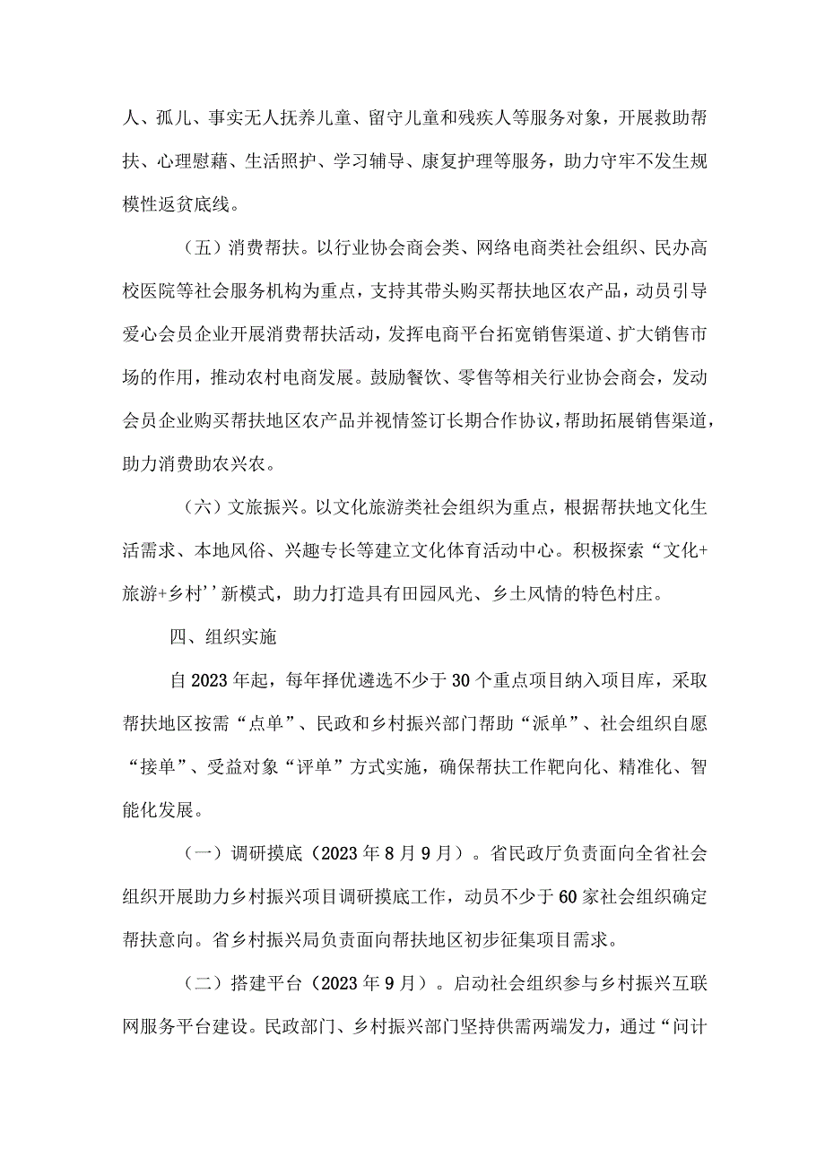 “聚势合力兴村强晋”社会组织精准助力乡村振兴专项行动实施方案.docx_第3页