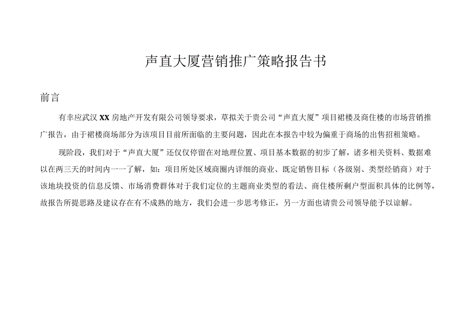 武汉声直大厦营销推广策略报告书.docx_第3页