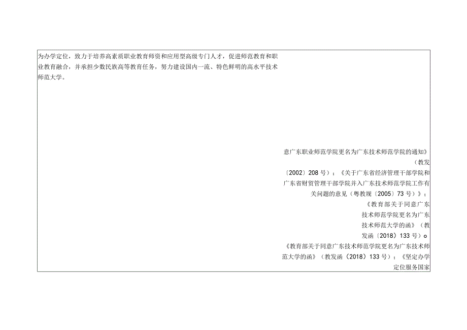 附件2《广东技术范大学章程（2022年修改稿）》与原章程对照表.docx_第2页