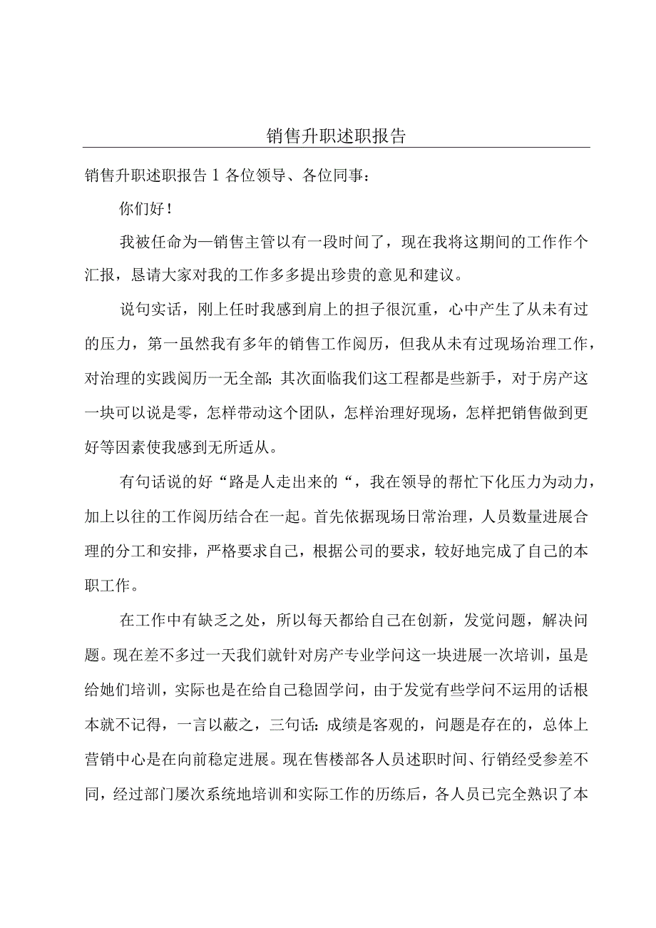 销售升职述职报告.docx_第1页