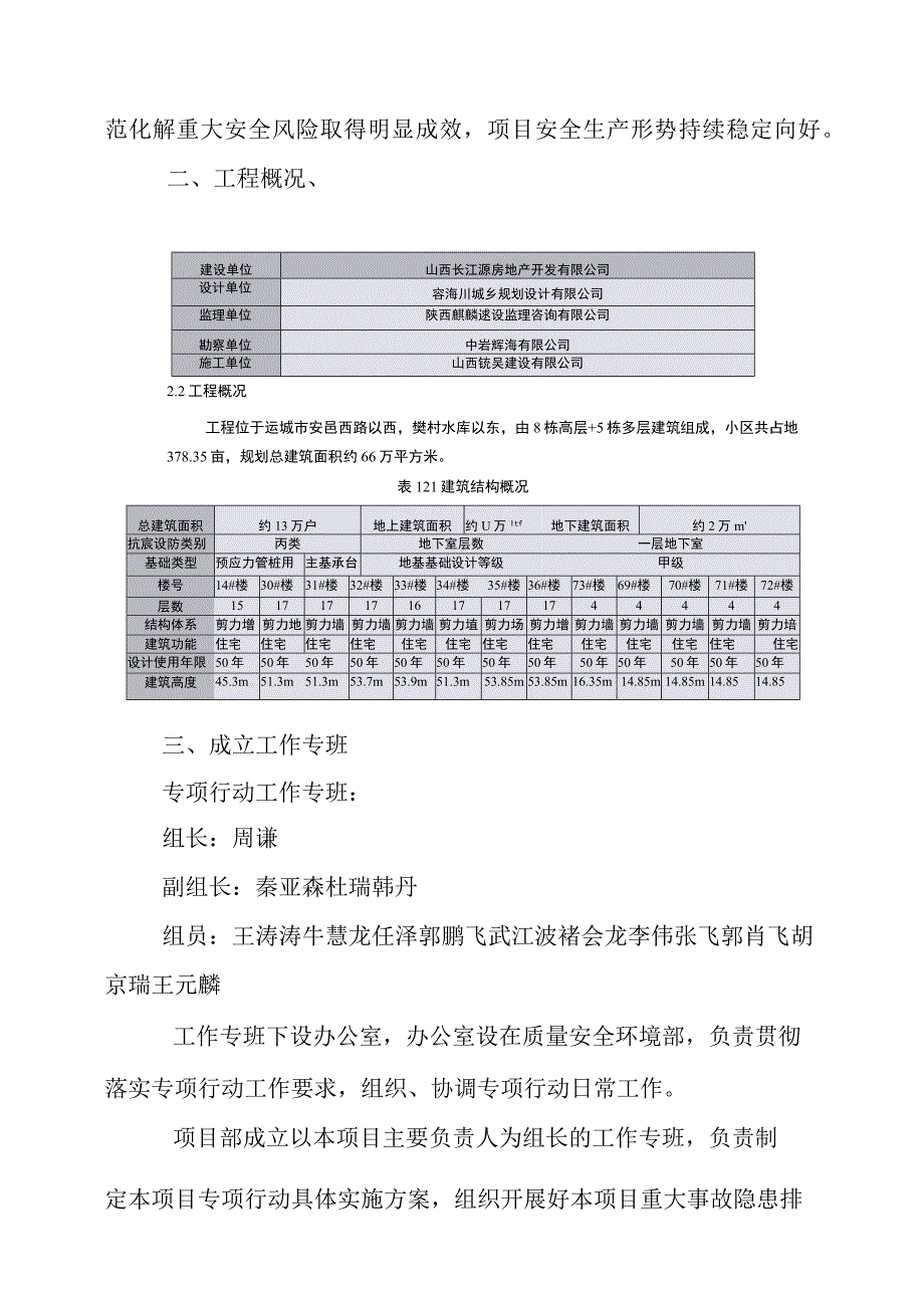 项目部重大事故隐患专项排查整治2023行动方案》.docx_第2页