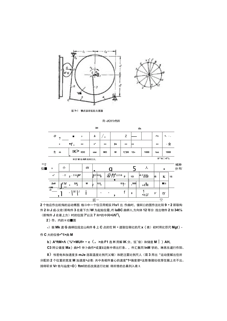 颚式破碎机机械原理课程设计.docx_第3页