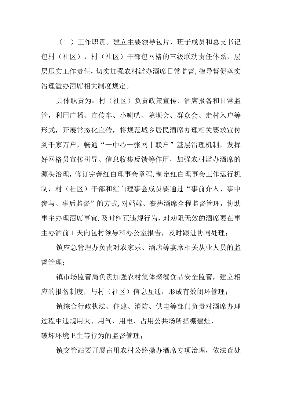 XX镇治理滥办酒席专项行动工作方案.docx_第2页