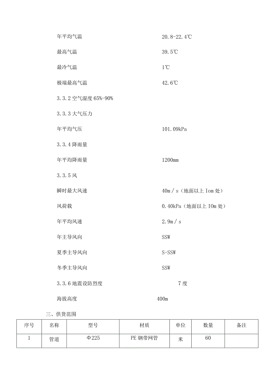 靖锰公司电解金属锰厂自然灾害补充管道材料类采购项目技术规范书.docx_第3页