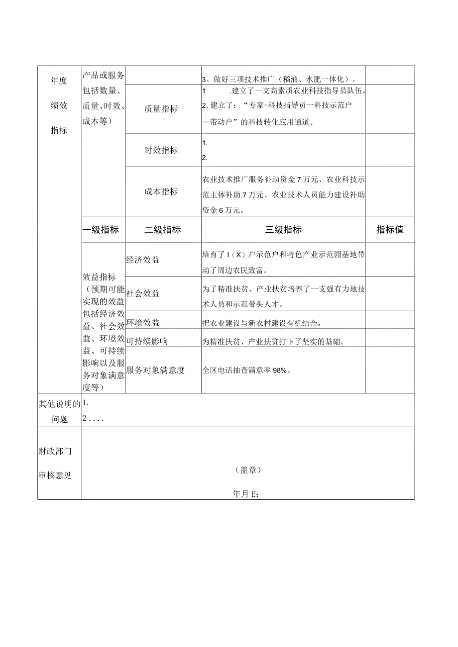 部门单位整体支出预算绩效目标申报021年度.docx_第3页