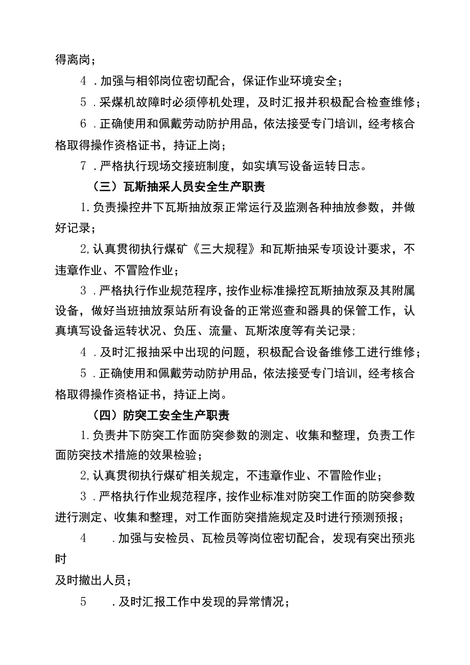 部分高危行业企业典型岗位安全生产职责参考样式.docx_第2页