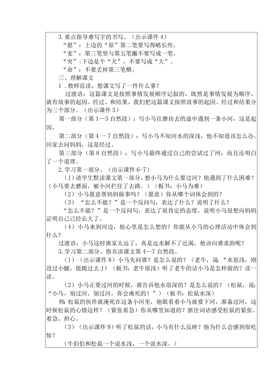 阳谷县第一小学集体备课专用纸共案.docx_第2页