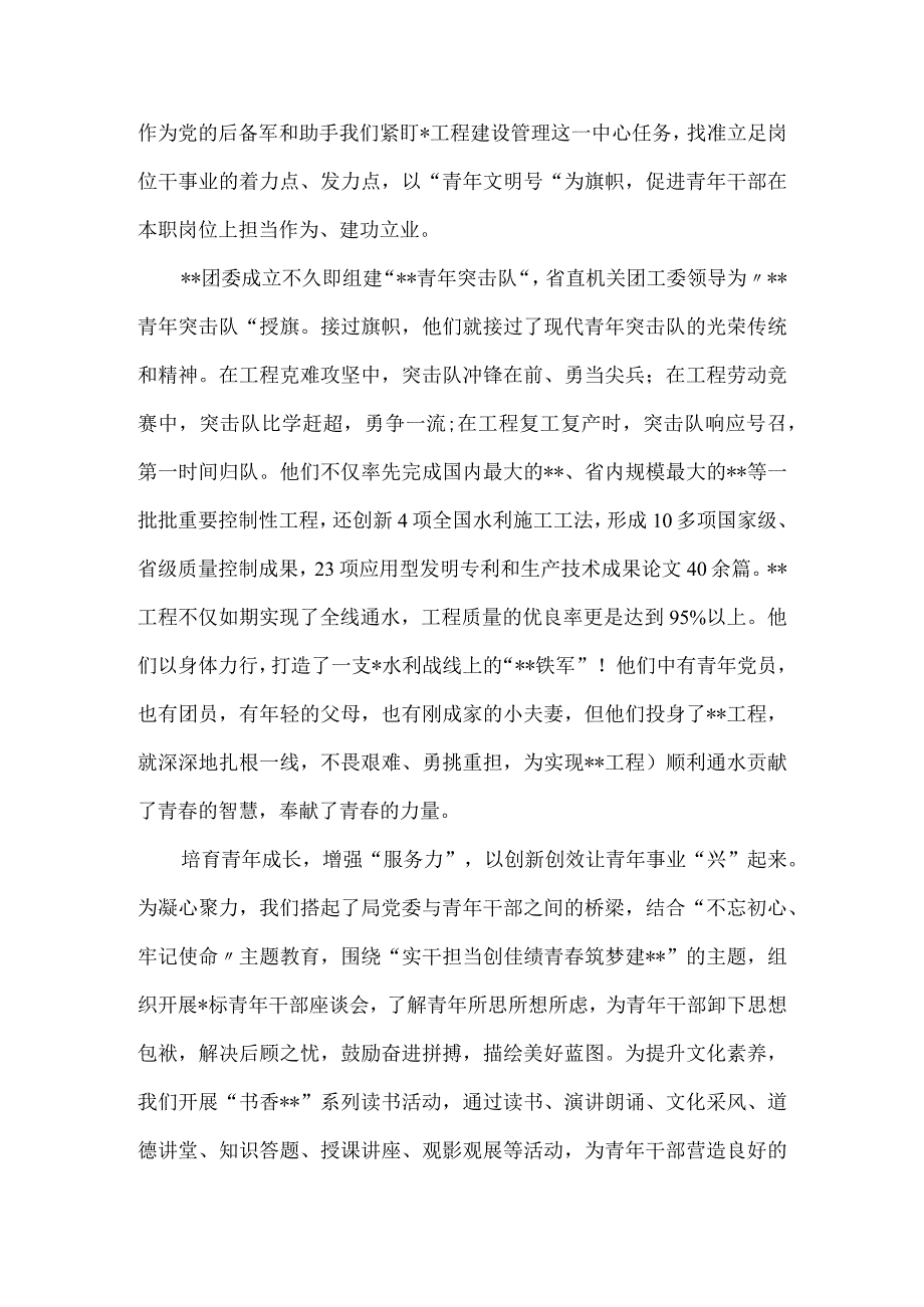 局团委工作典型交流发言材料5篇汇编.docx_第2页