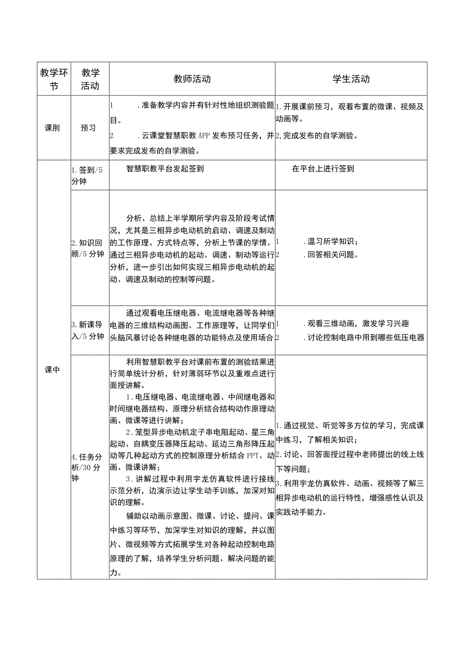 电机与电气控制技术教案-13 异步电动机减压启动控制电路分析.docx_第2页