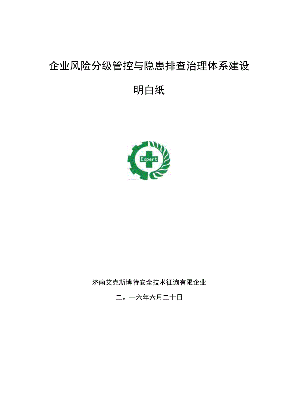 国企风险管控与隐患治理体系建设.docx_第1页