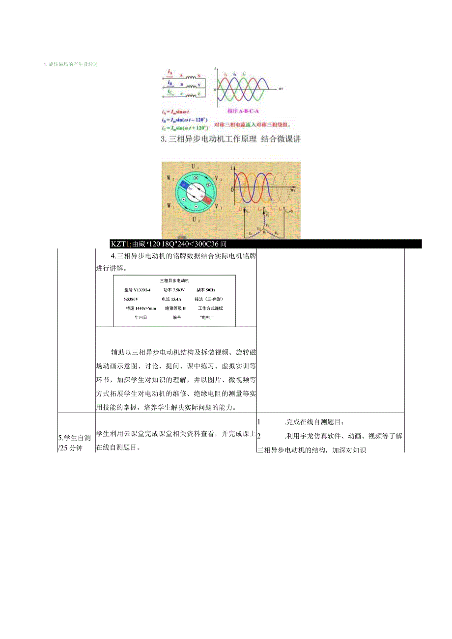 电机与电气控制技术教案-3 三相异步电动机结构与原理分析.docx_第3页