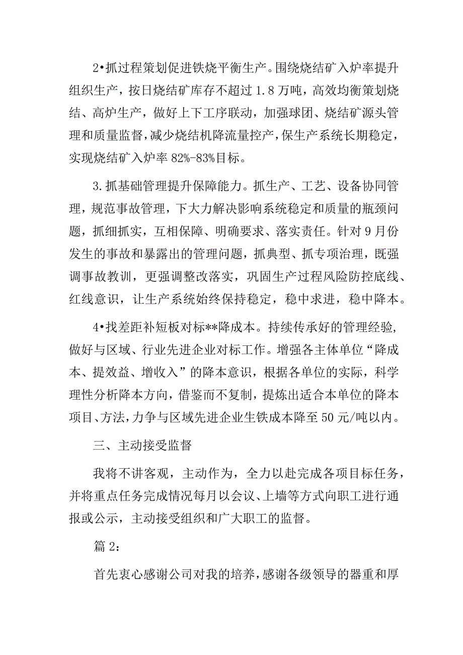 国企公司副职领导个人履新计划书3篇.docx_第2页