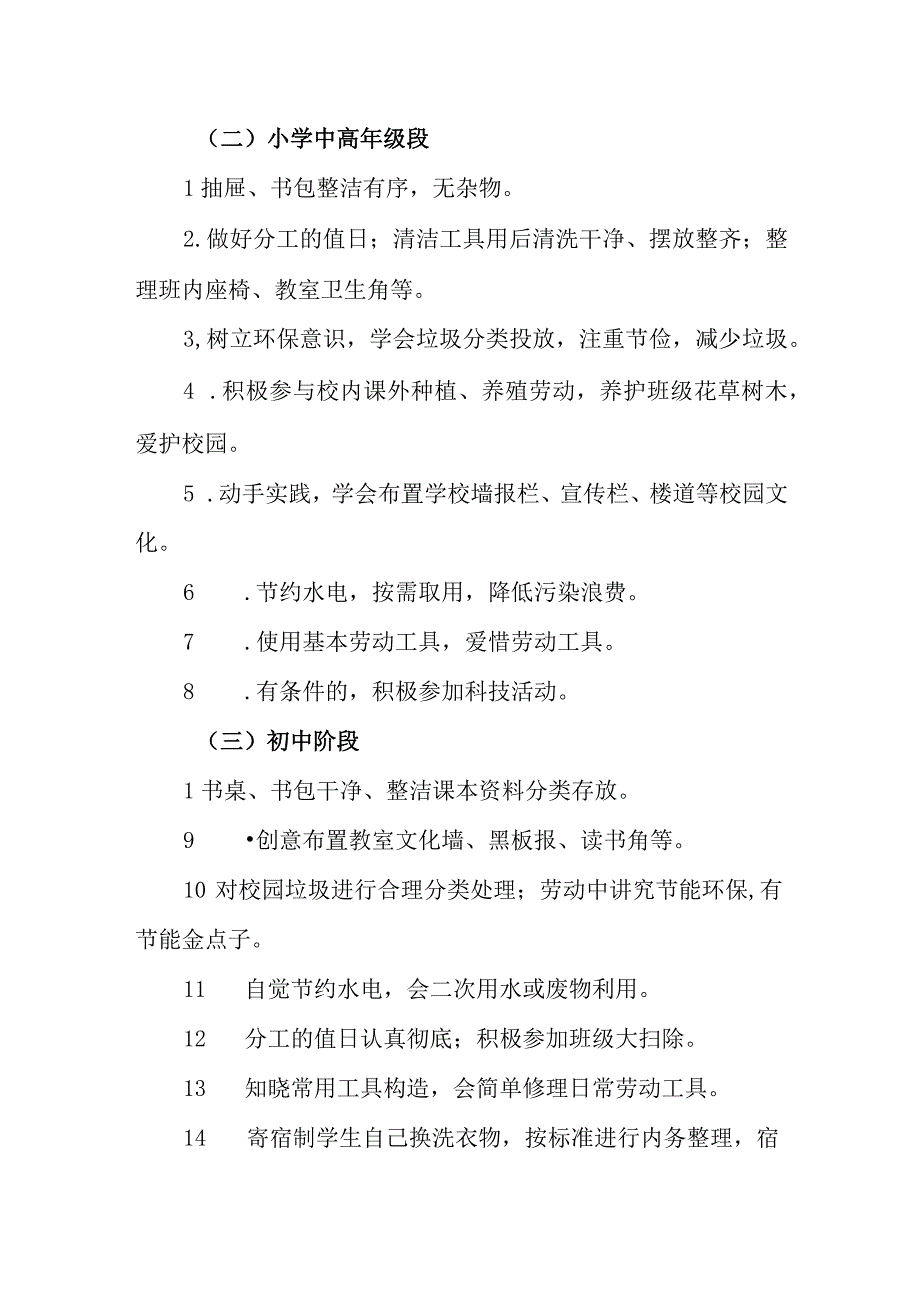 学校劳动教育清单.docx_第2页