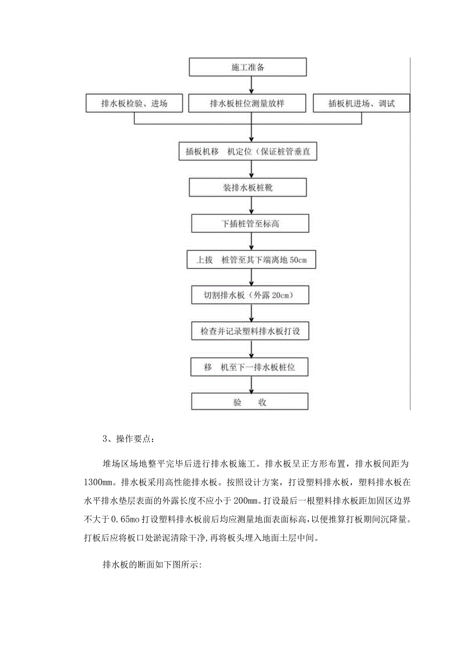 排水板打设技术交底（模板）模板.docx_第2页