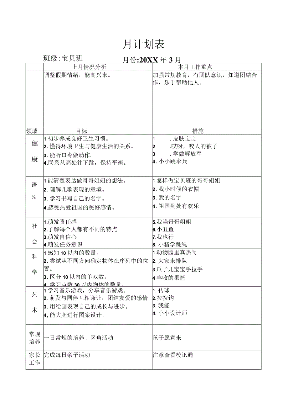 幼儿园月计划表(1).docx_第2页