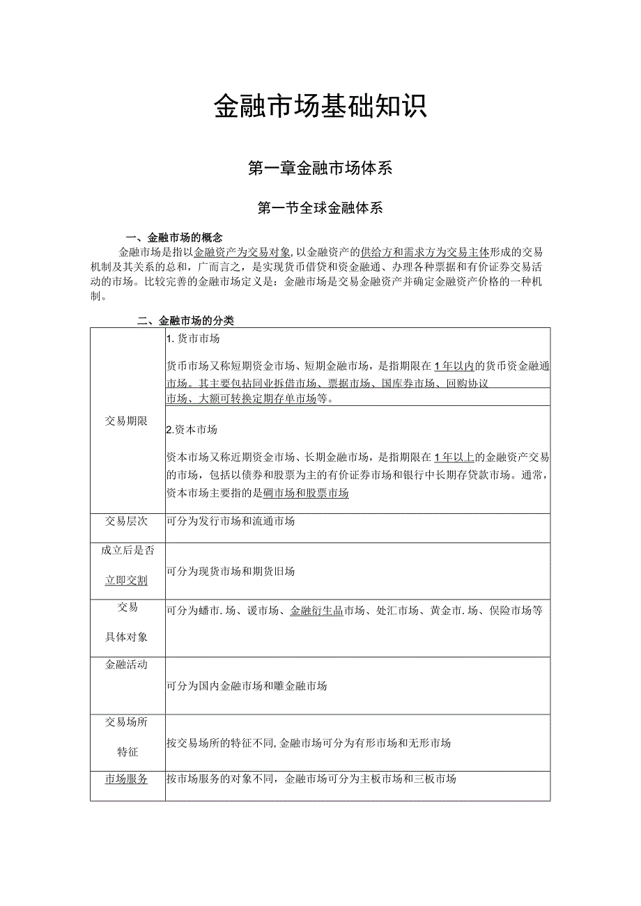 证券从业金融市场基础知识.docx_第1页