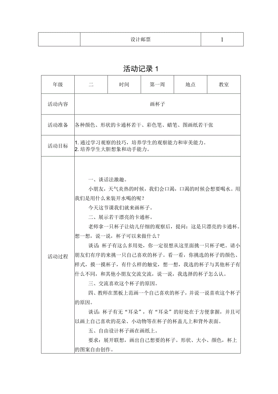 美术兴趣小组活动记录37篇汇编.docx_第2页