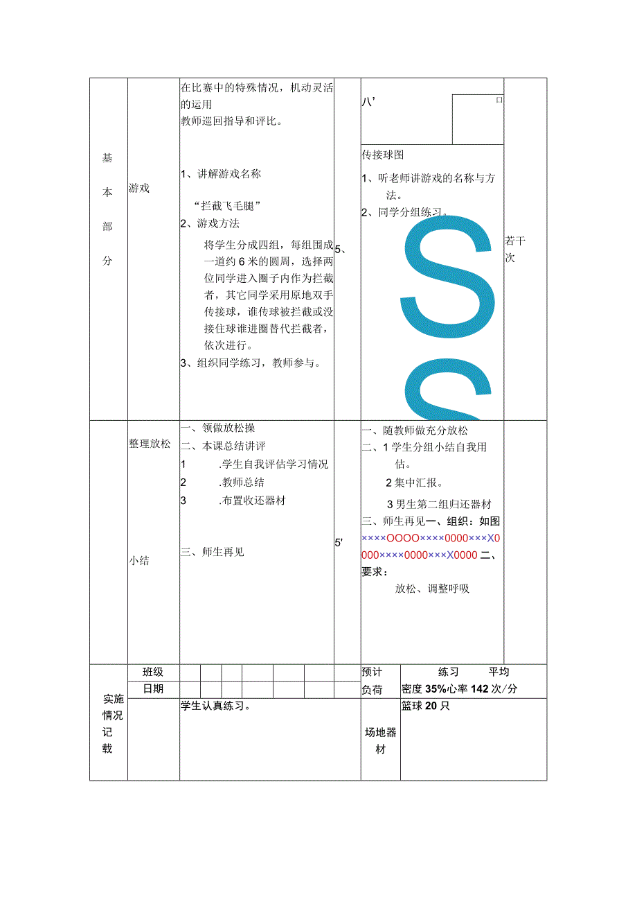 体育与健康《篮球--原地双手胸前传、接球》公开课教案.docx_第2页