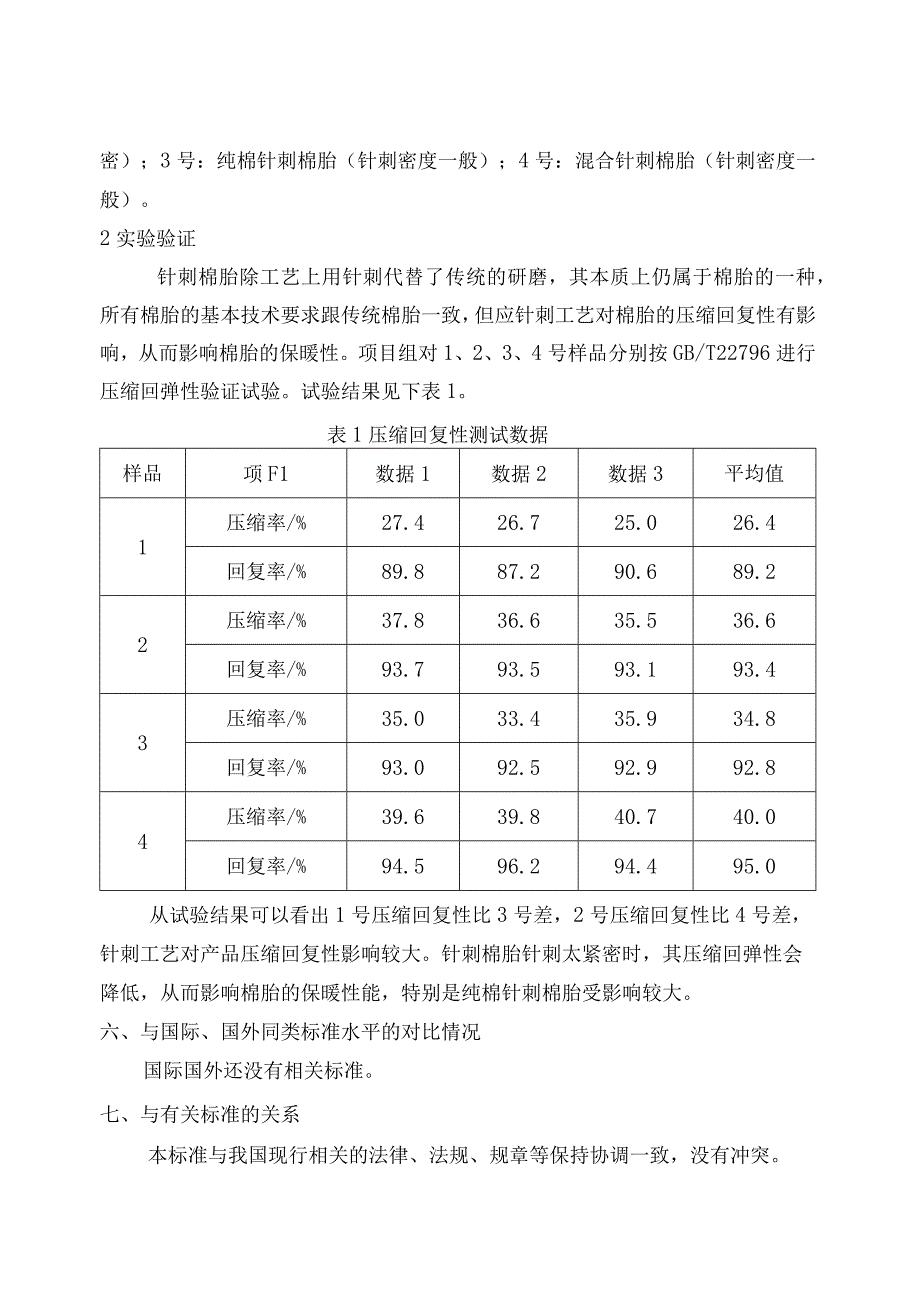 针刺棉胎通用技术要求编制说明.docx_第3页