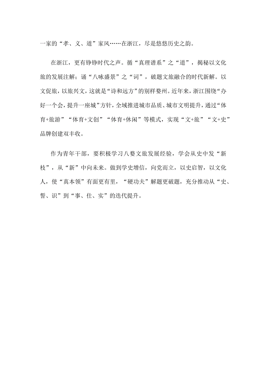 青年干部弘扬浙江先进经验座谈发言稿.docx_第3页