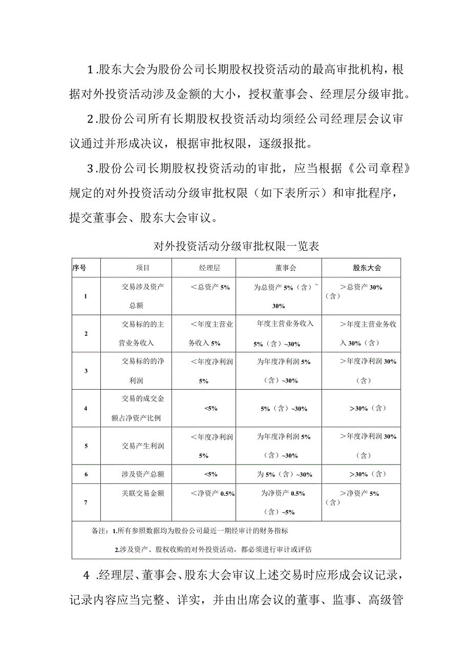 长期股权投资决策制度.docx_第2页