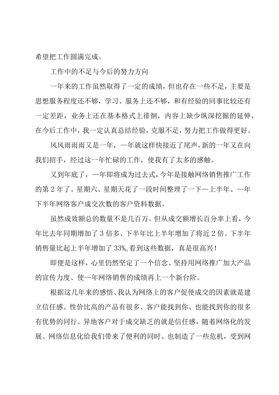 网络销售年度工作总结.docx_第3页