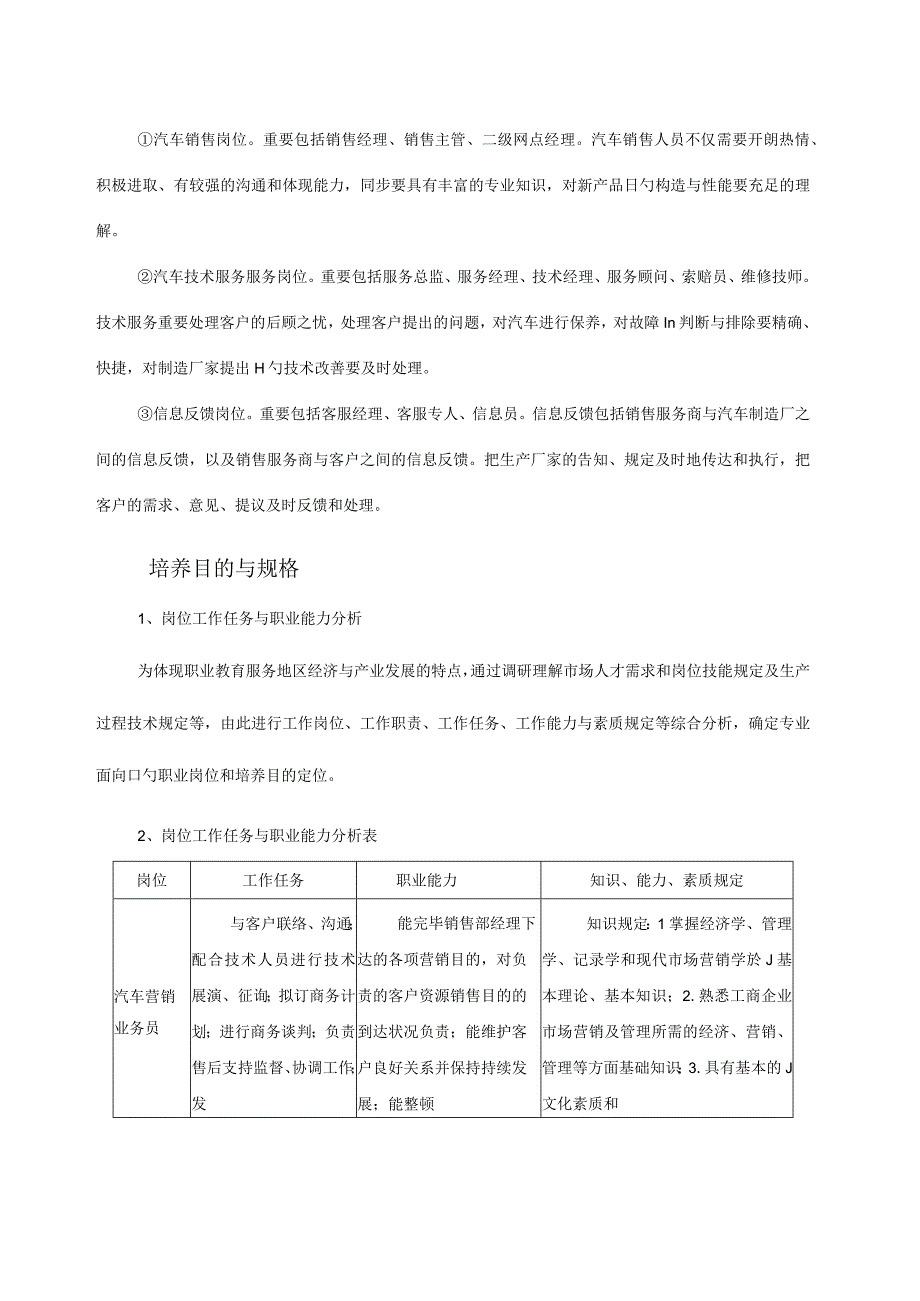 汽车技术服务与营销教学规范.docx_第2页