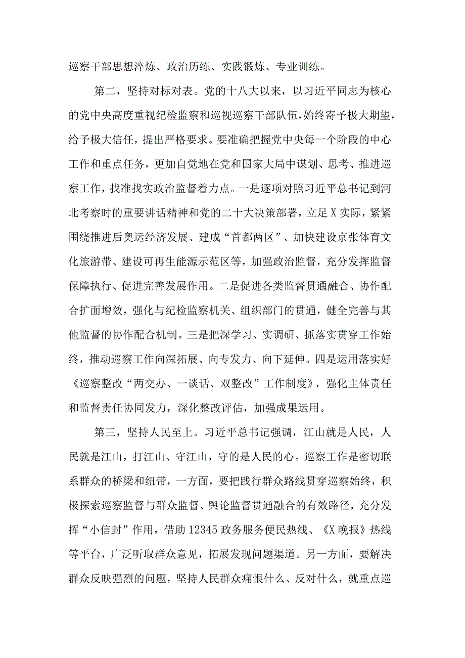 巡察干部主题教育读书研讨班研讨发言材料汇篇参考范文.docx_第2页