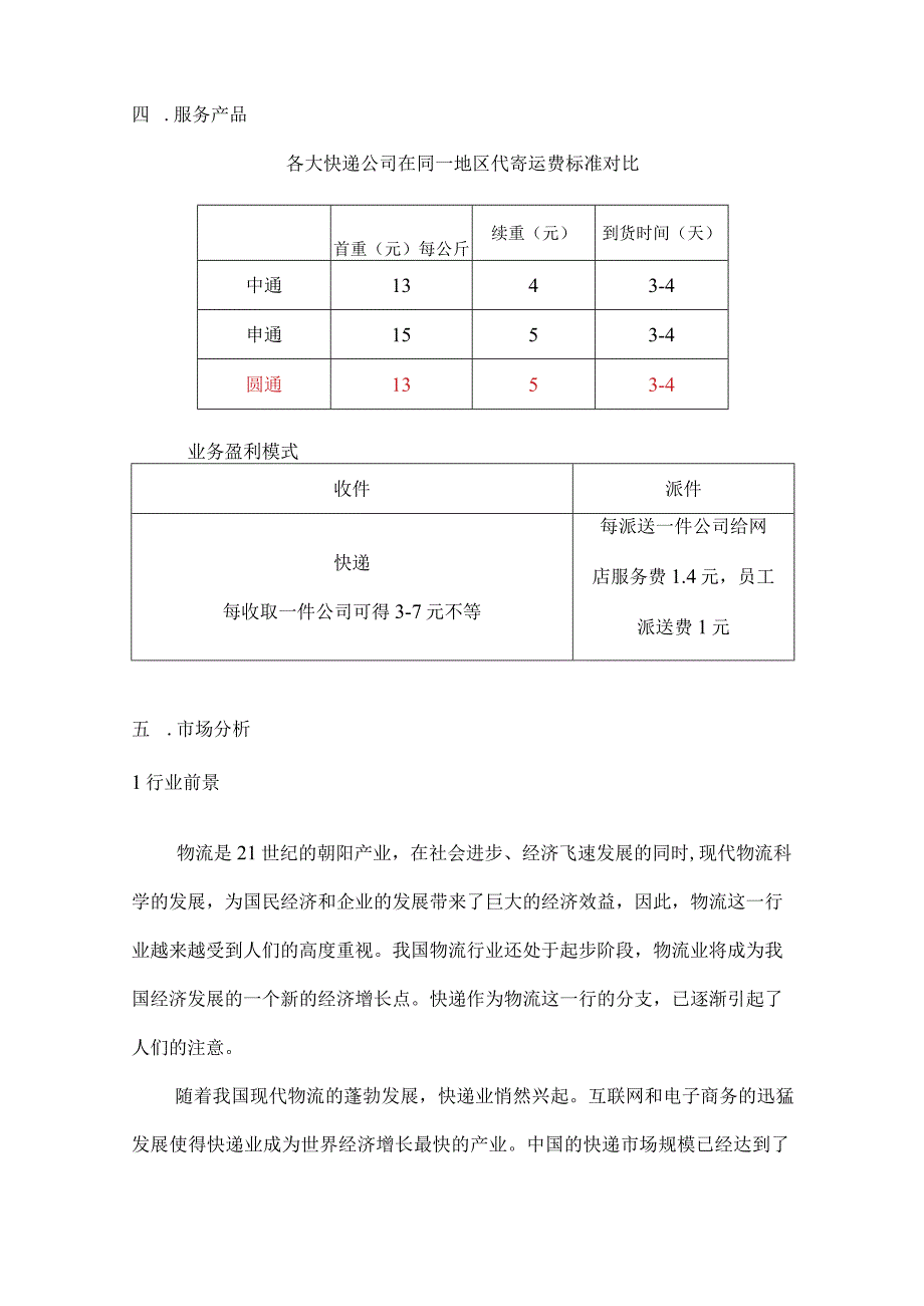 快递店创业计划书.docx_第2页