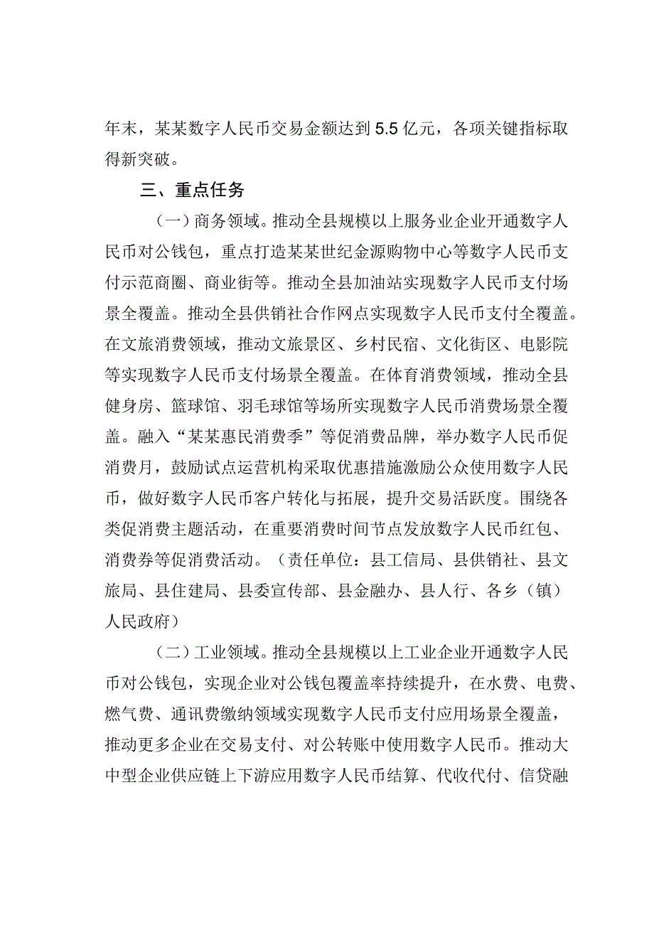 某某县2023年数字人民币试点行动计划.docx_第2页