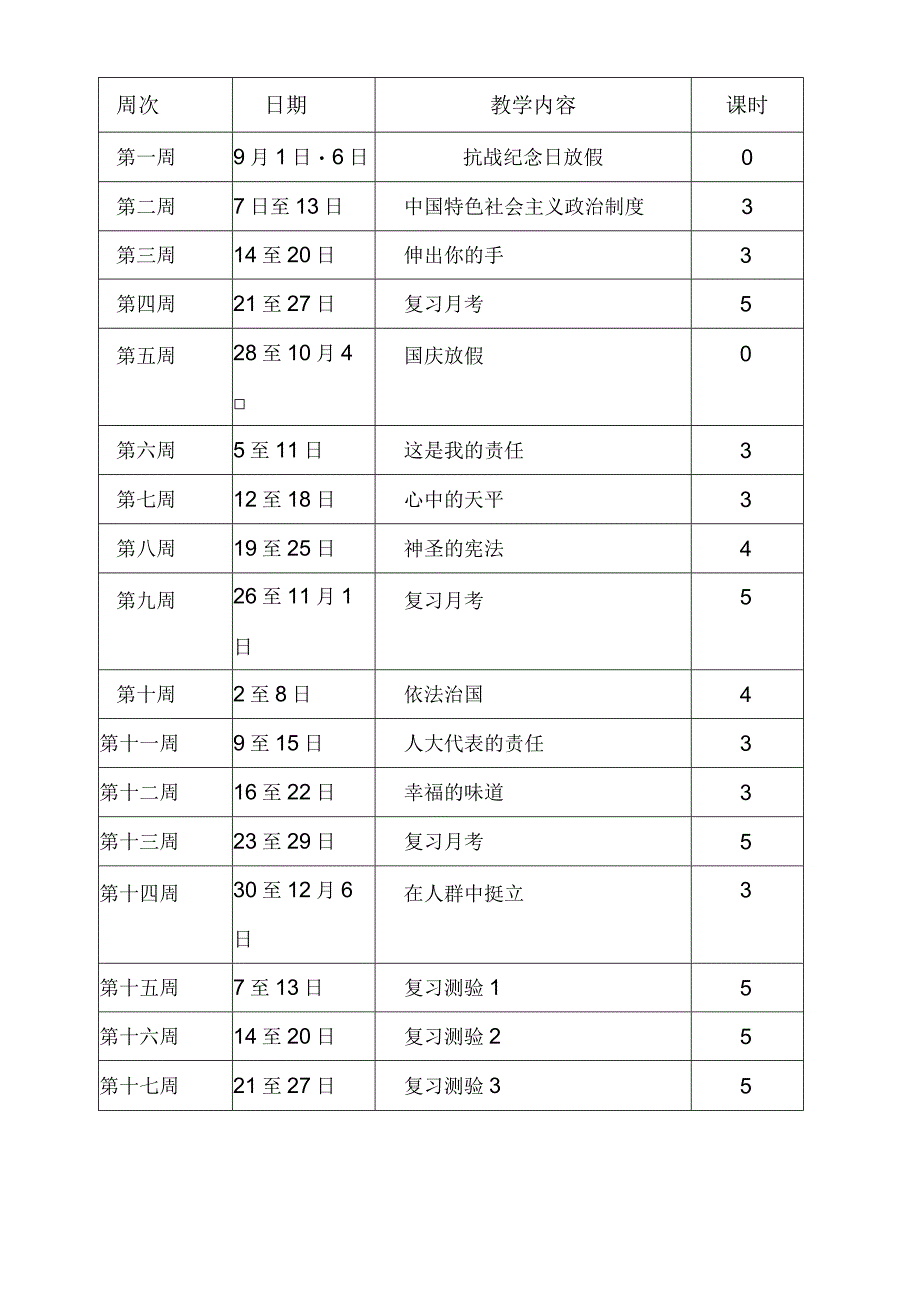 九年级上学期思想品德教学工作计划.docx_第3页