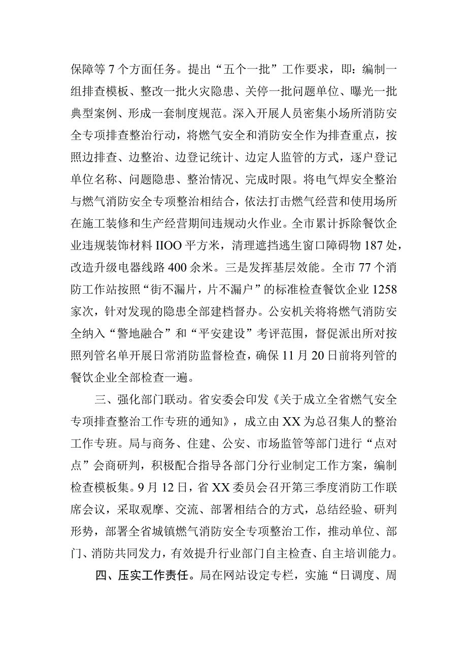 2023年城镇燃气消防安全专项整治工作总结.docx_第2页