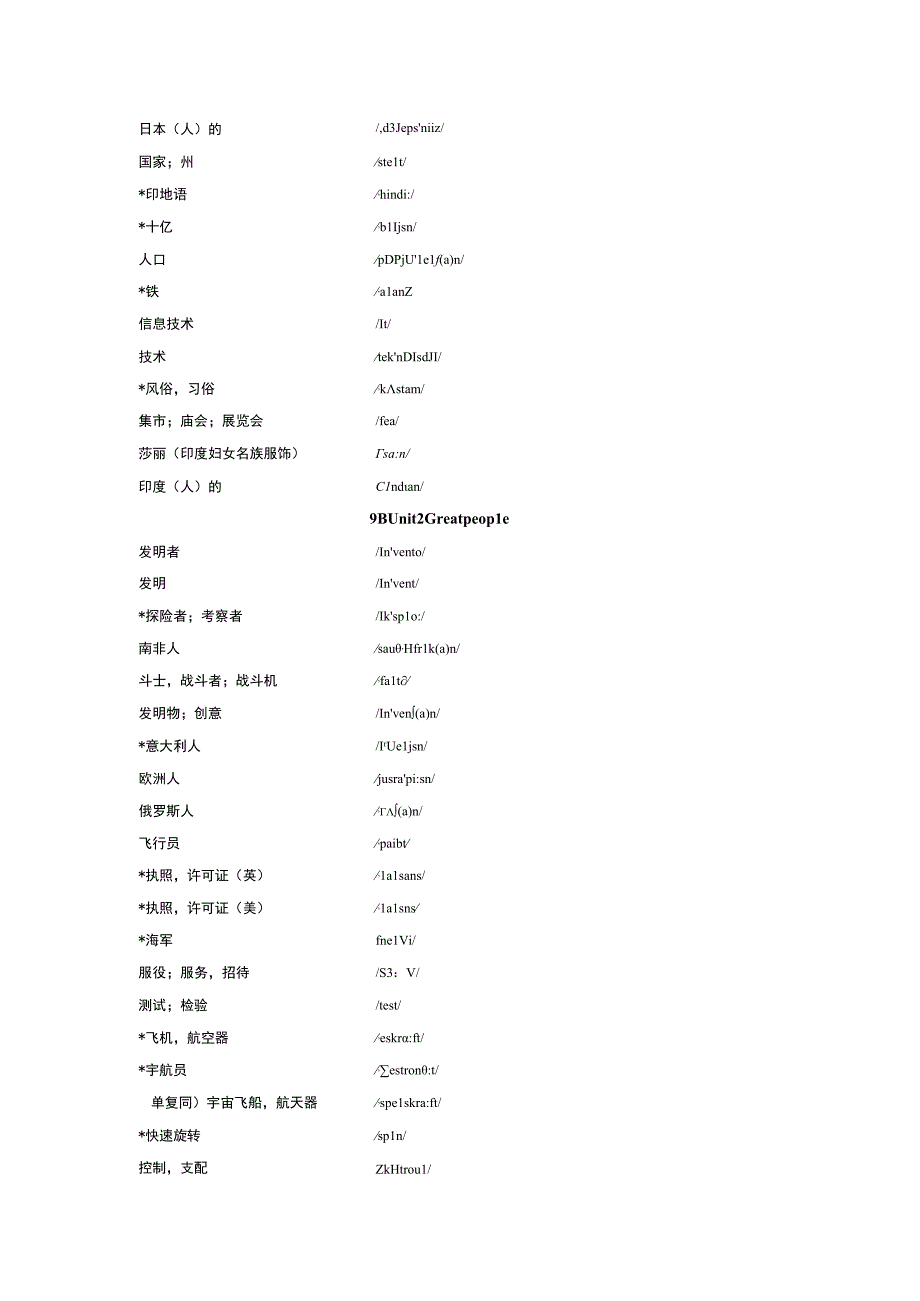 9B单词默写表.docx_第2页