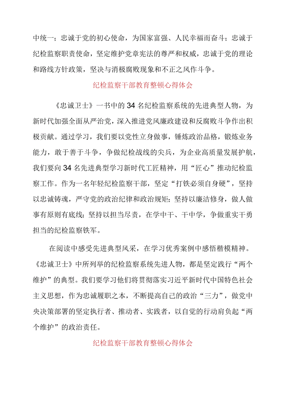 2023年纪检监察干部教育整顿心得体会.docx_第2页