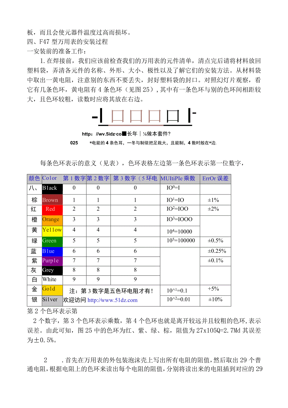 MF47型万用表焊接调试.docx_第2页