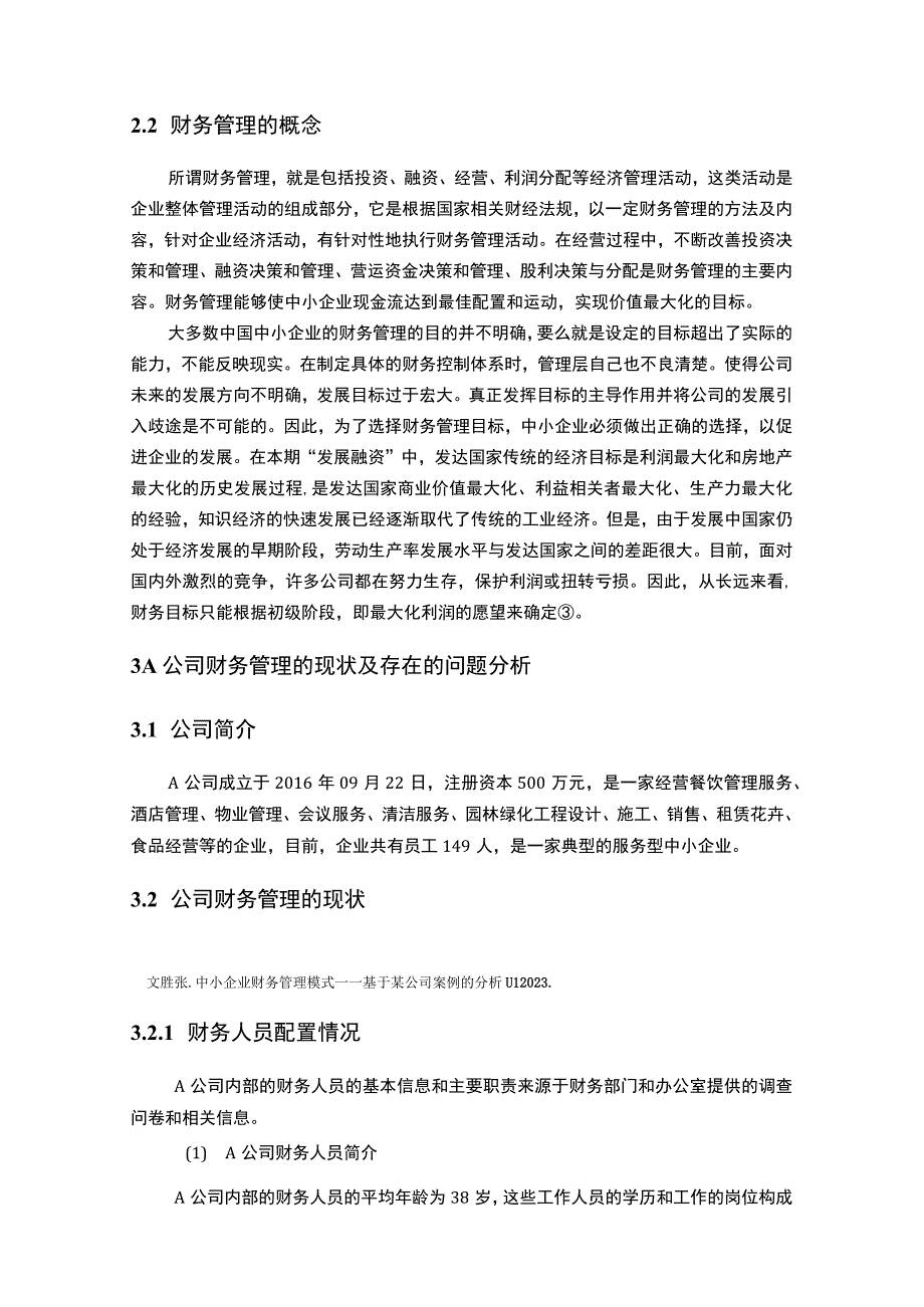 【《中小企业财务管理存在的问题研究案例》6700字（论文）】.docx_第3页