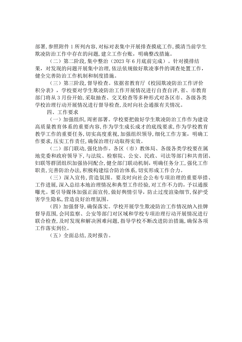 2021青岛市防范中小学生欺凌专项治理实施方案.docx_第3页